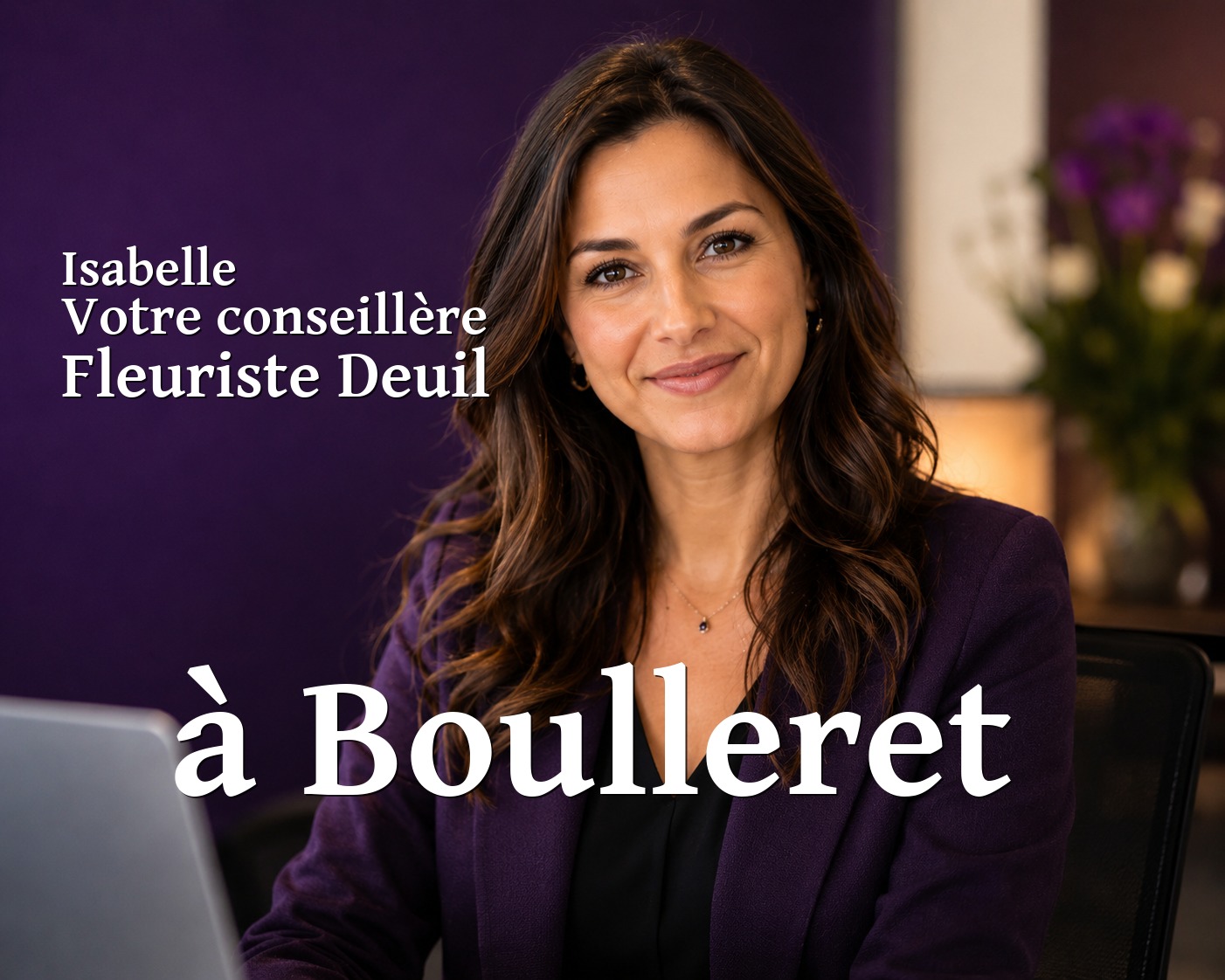 Isabelle, votre conseillère Fleuriste Deuil à Boulleret
