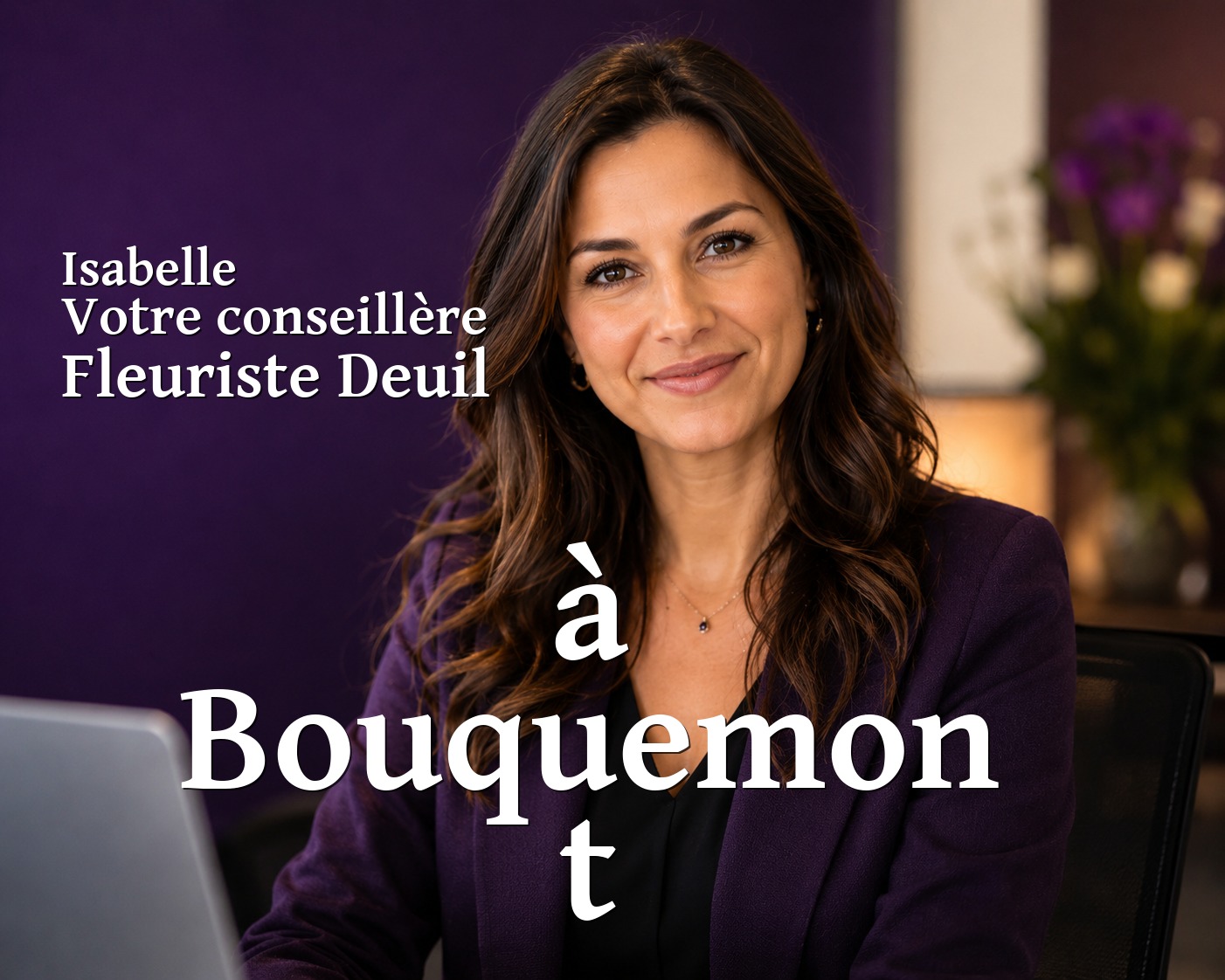 Isabelle, votre conseillère Fleuriste Deuil à Bouquemont