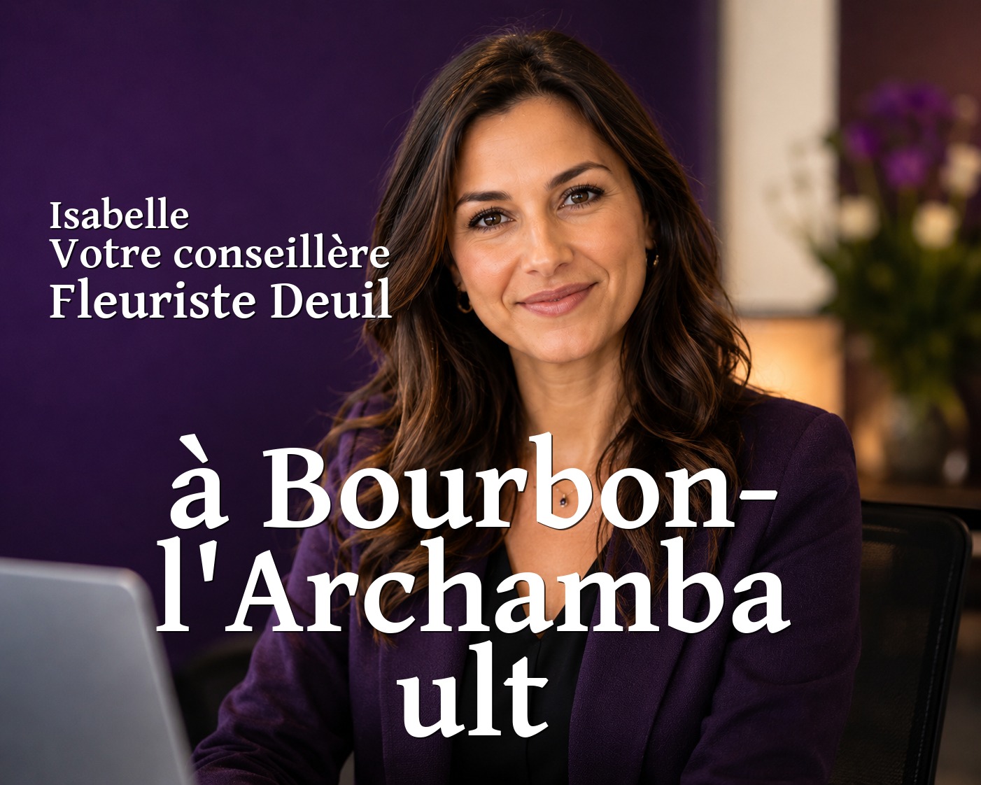 Isabelle, votre conseillère Fleuriste Deuil à Bourbon-l'Archambault