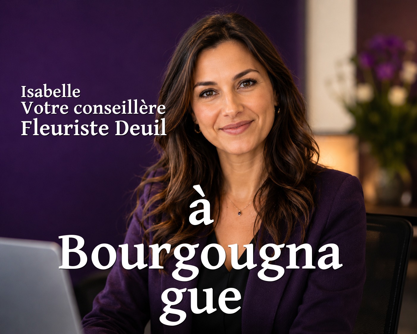 Isabelle, votre conseillère Fleuriste Deuil à Bourgougnague