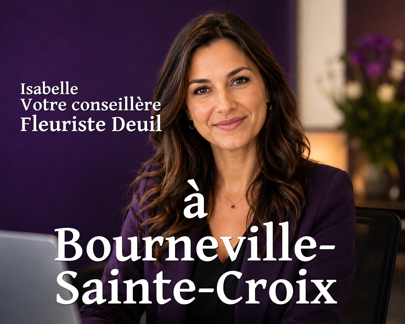Isabelle, votre conseillère Fleuriste Deuil à Bourneville-Sainte-Croix