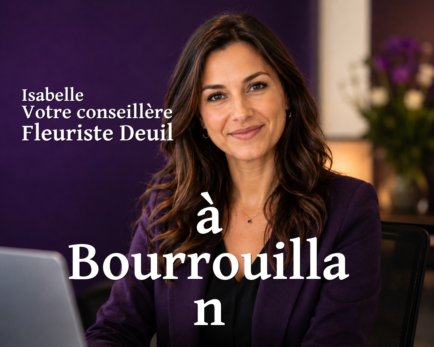 Isabelle, votre conseillère Fleuriste Deuil à Bourrouillan