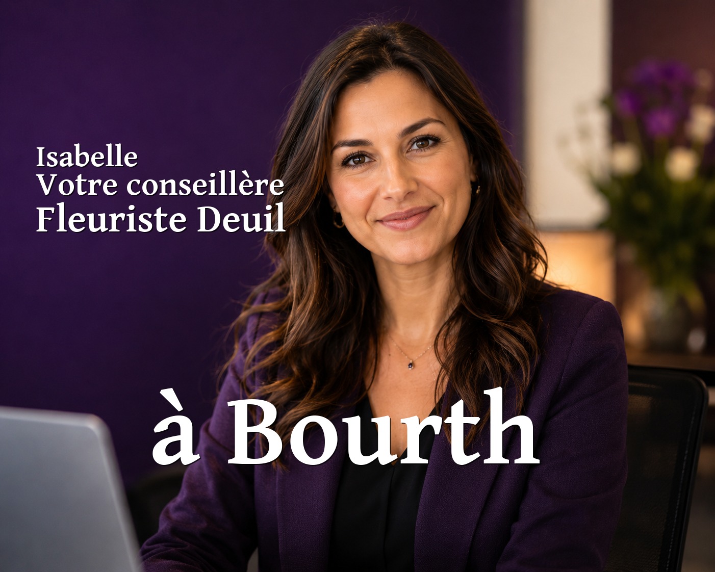 Isabelle, votre conseillère Fleuriste Deuil à Bourth