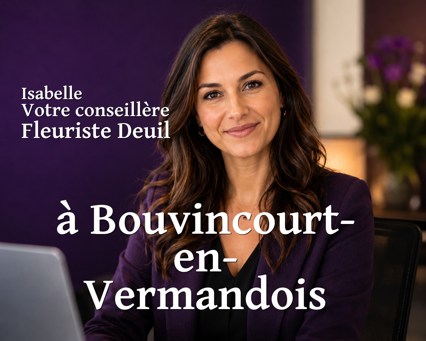 Isabelle, votre conseillère Fleuriste Deuil à Bouvincourt-en-Vermandois