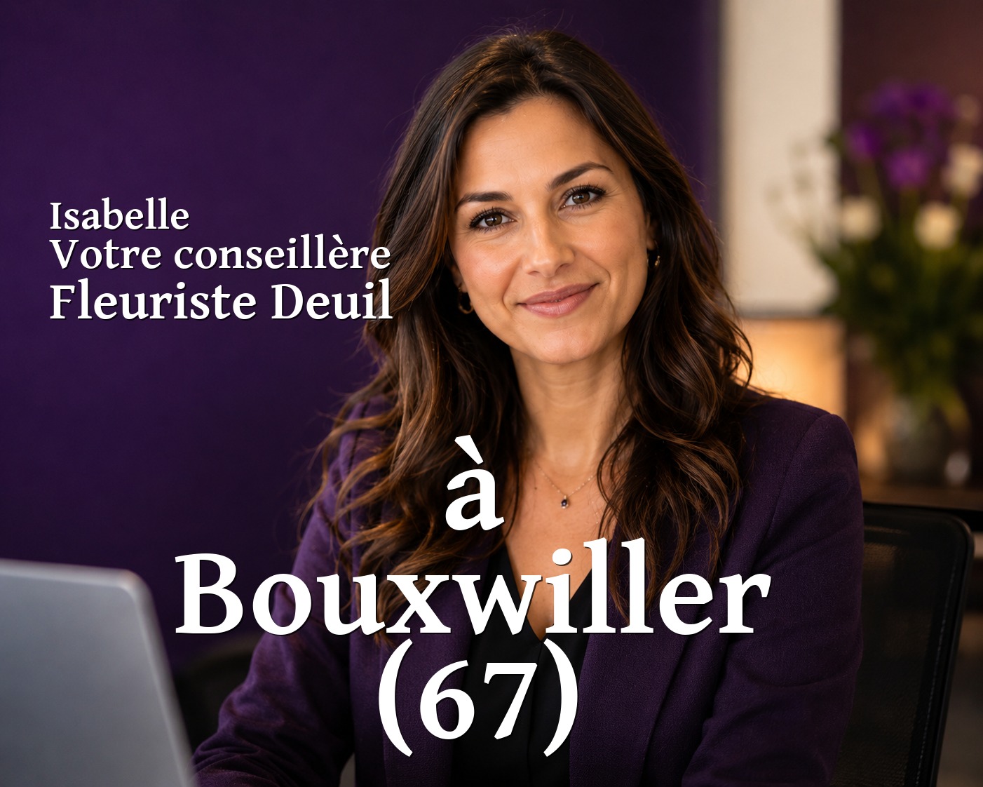 Isabelle, votre conseillère Fleuriste Deuil à Bouxwiller (67)