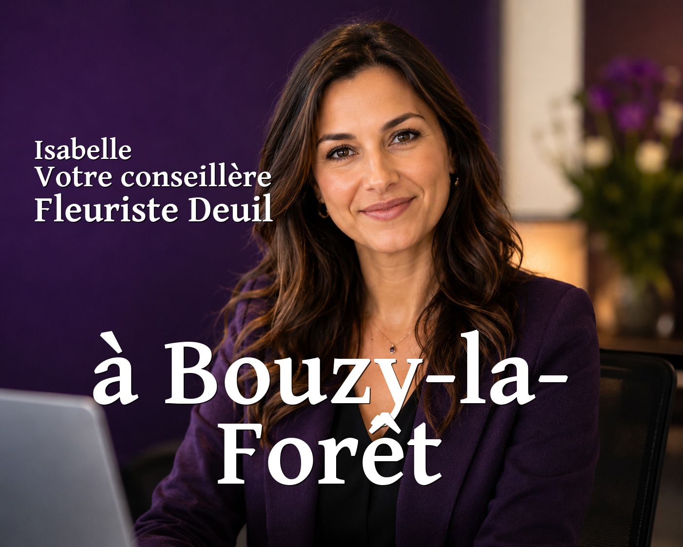 Isabelle, votre conseillère Fleuriste Deuil à Bouzy-la-Forêt