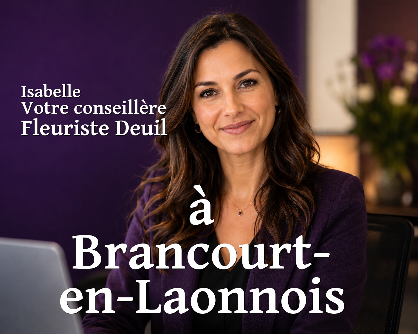 Isabelle, votre conseillère Fleuriste Deuil à Brancourt-en-Laonnois