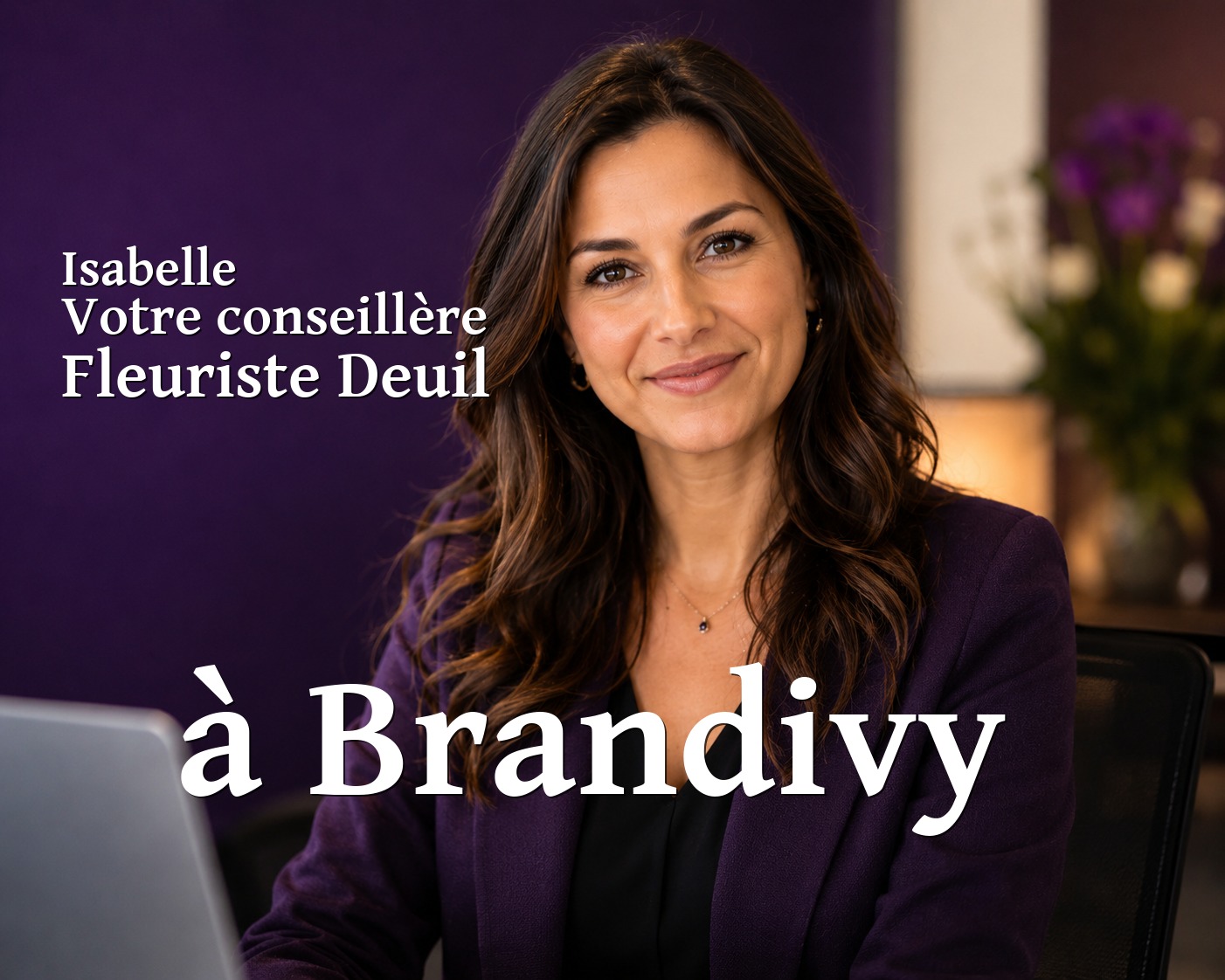 Isabelle, votre conseillère Fleuriste Deuil à Brandivy
