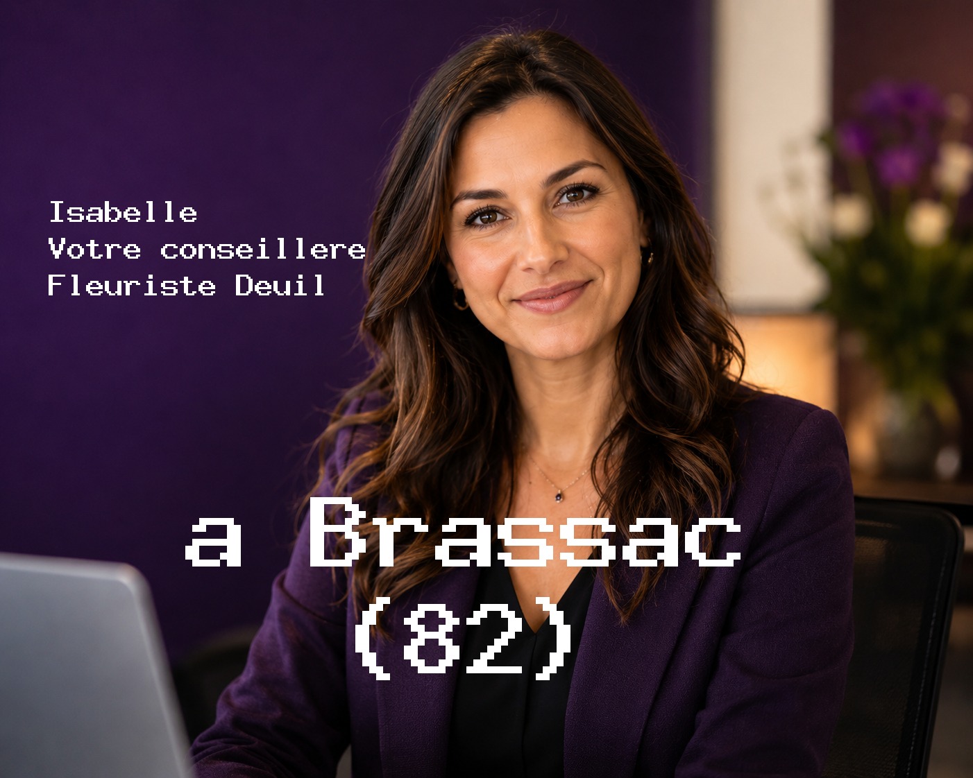 Isabelle, votre conseillère Fleuriste Deuil à Brassac (82)