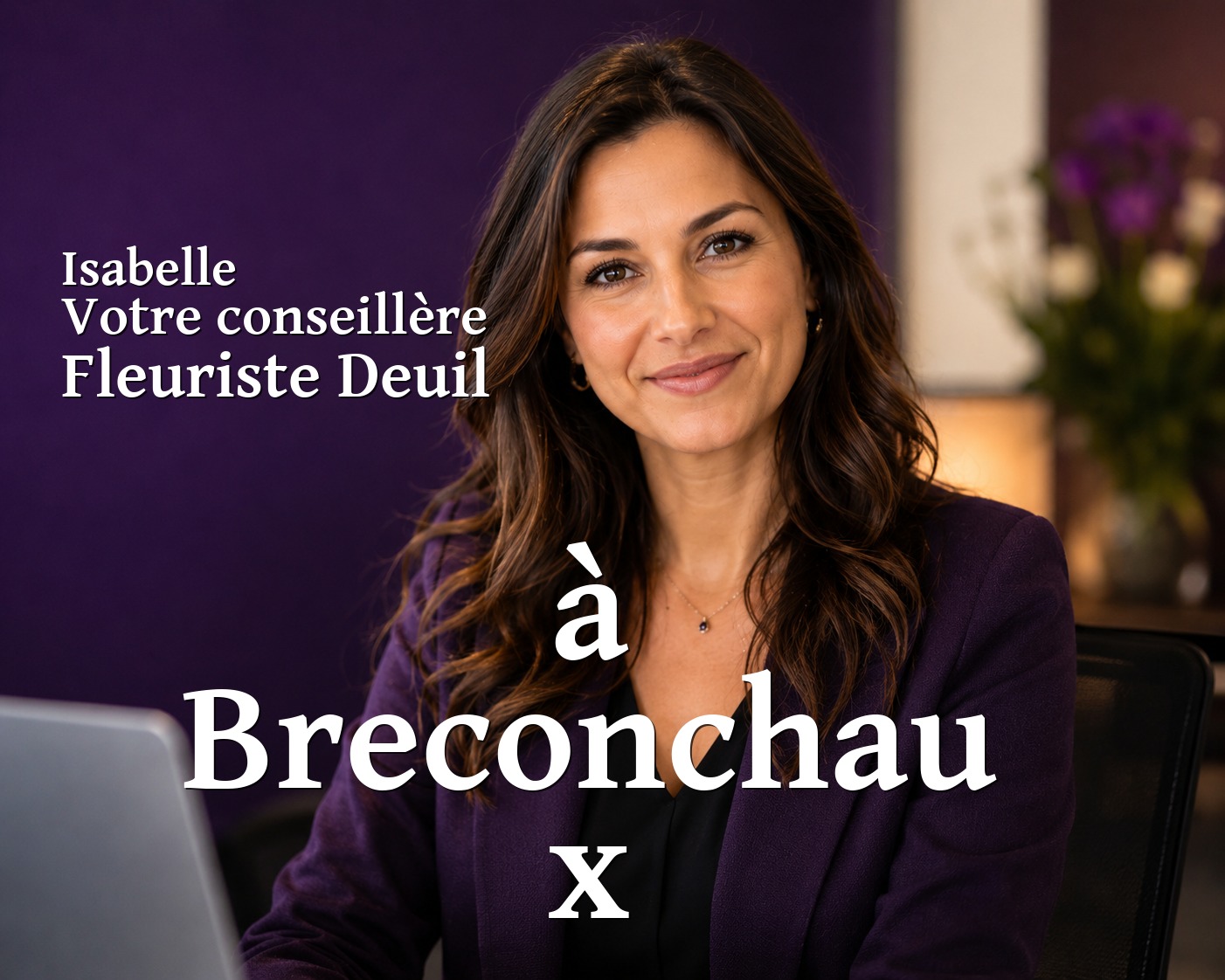 Isabelle, votre conseillère Fleuriste Deuil à Breconchaux
