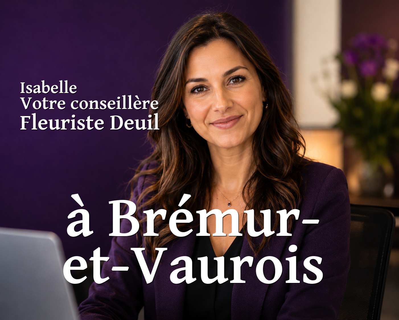 Isabelle, votre conseillère Fleuriste Deuil à Brémur-et-Vaurois