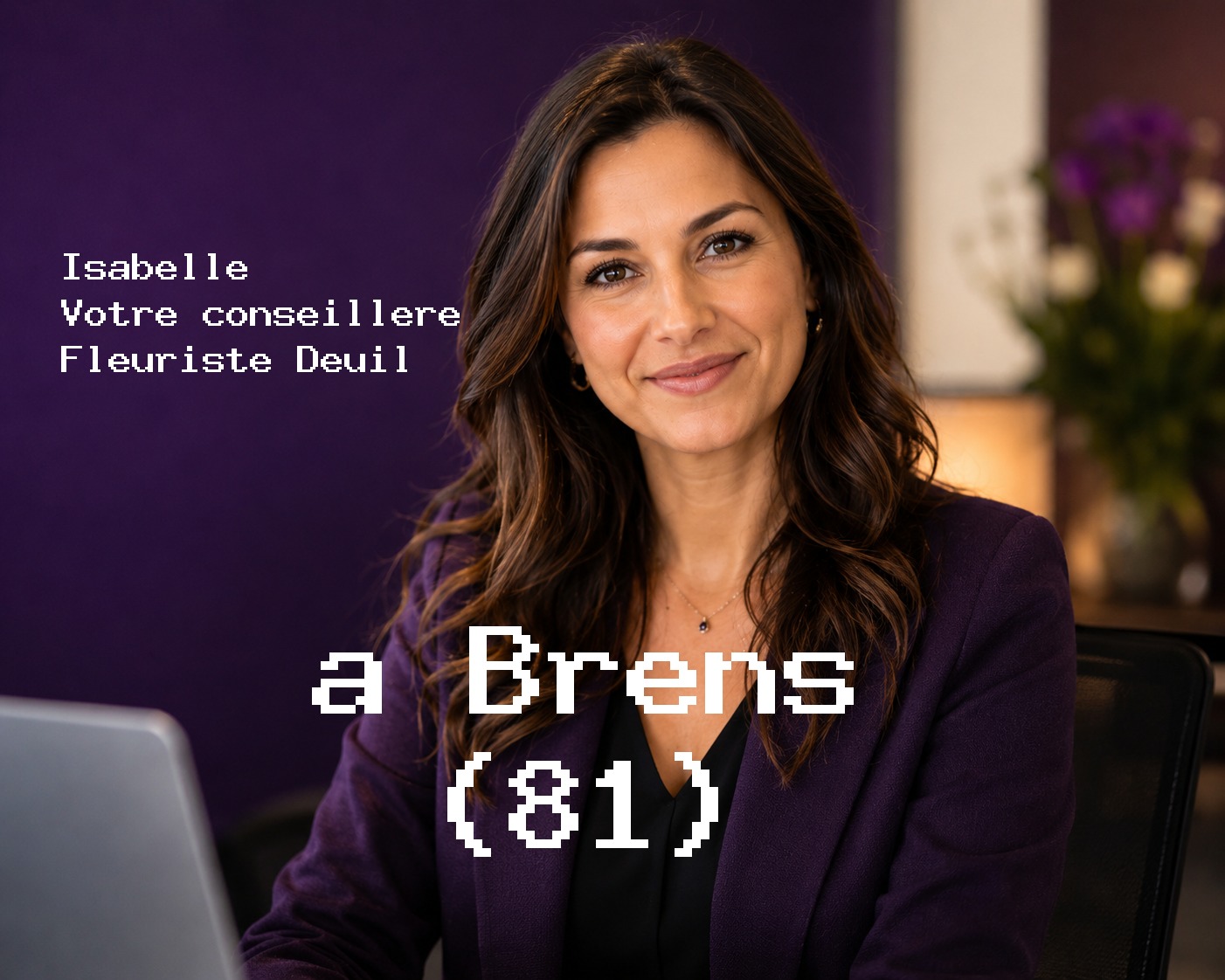 Isabelle, votre conseillère Fleuriste Deuil à Brens (81)