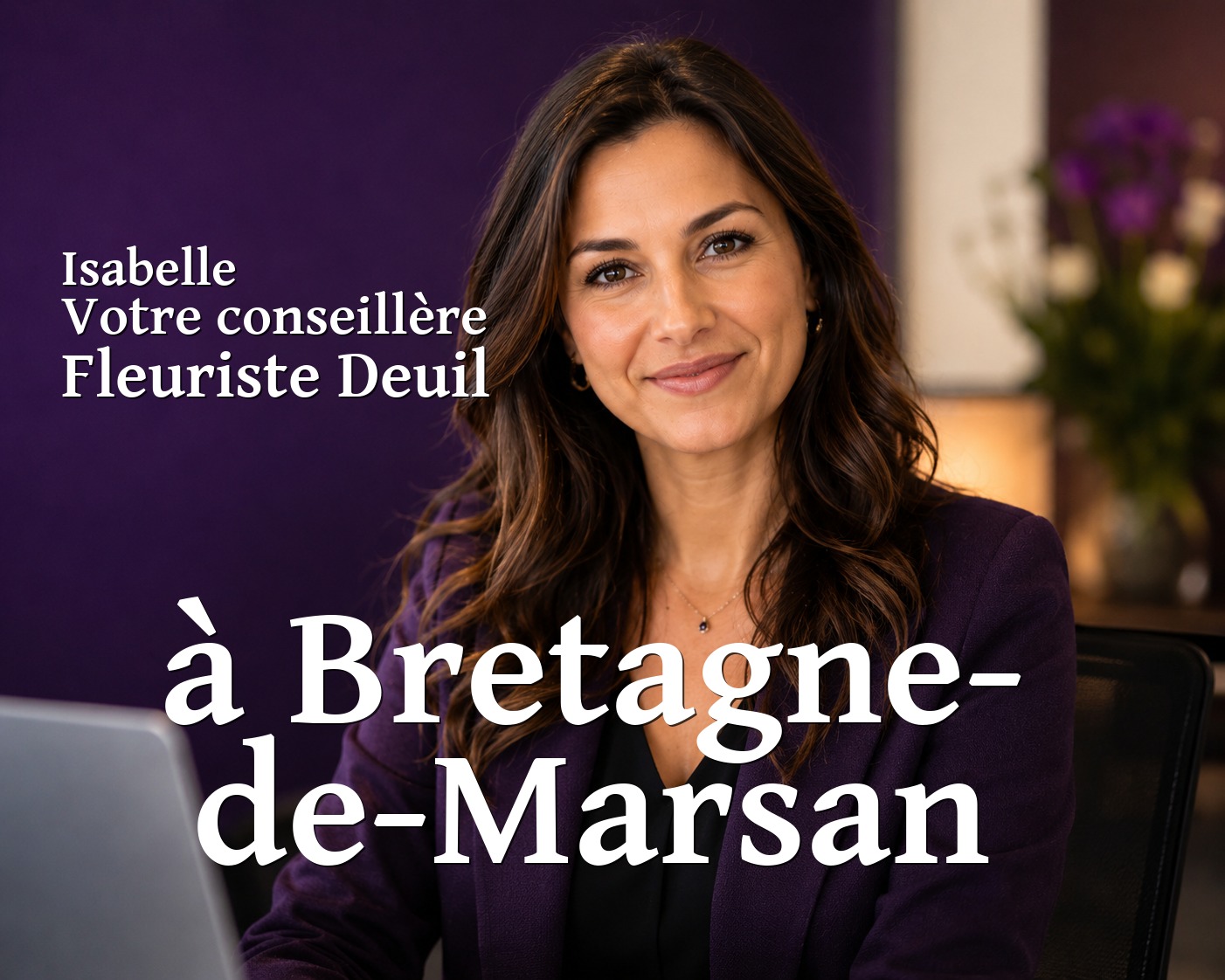 Isabelle, votre conseillère Fleuriste Deuil à Bretagne-de-Marsan