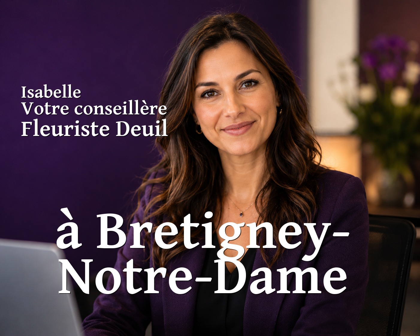 Isabelle, votre conseillère Fleuriste Deuil à Bretigney-Notre-Dame