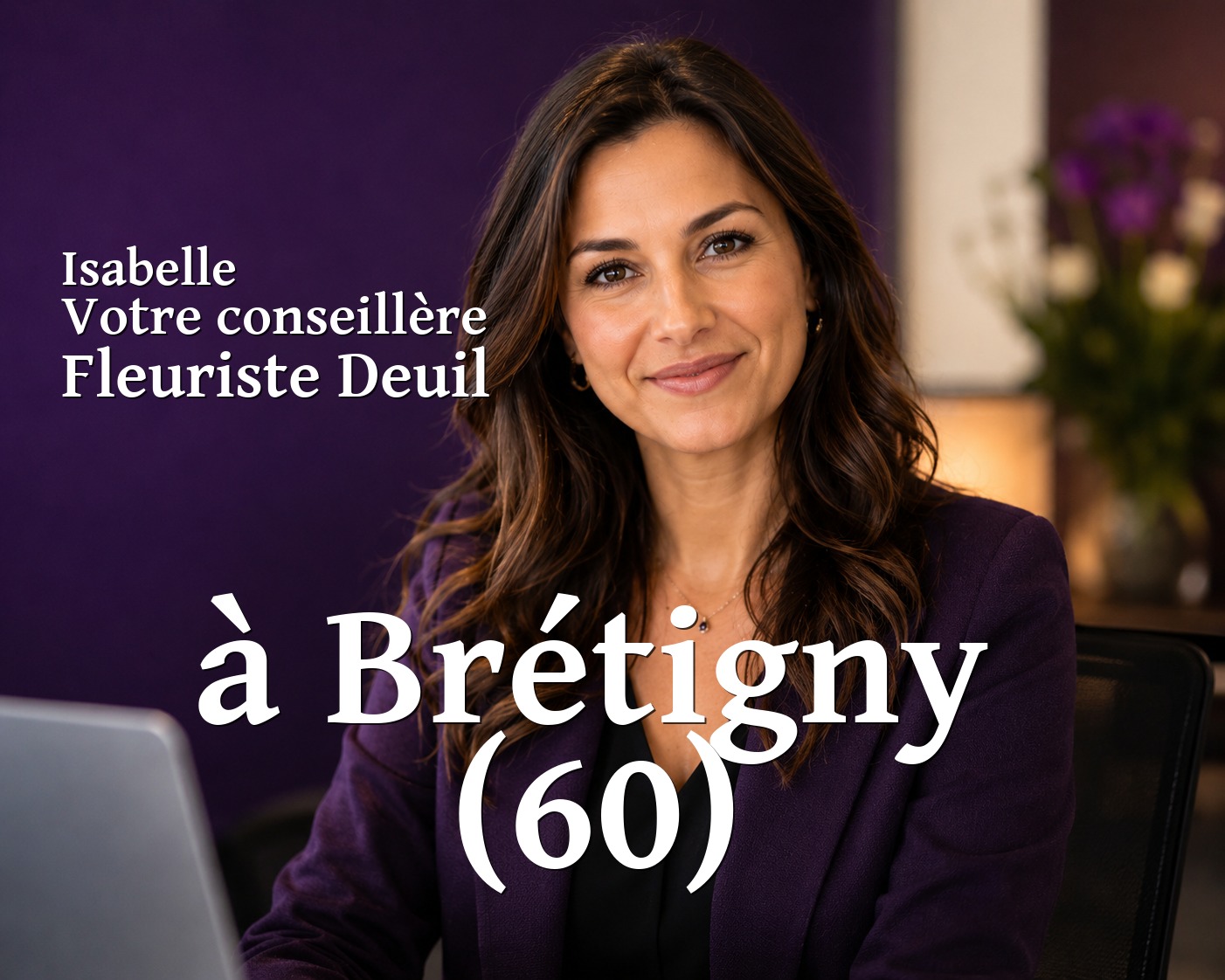 Isabelle, votre conseillère Fleuriste Deuil à Brétigny (60)