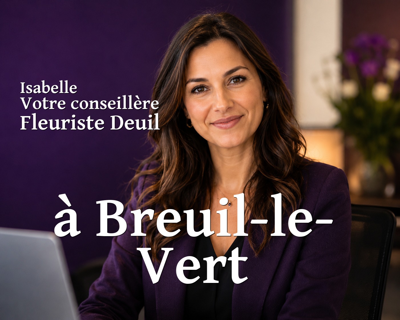 Isabelle, votre conseillère Fleuriste Deuil à Breuil-le-Vert