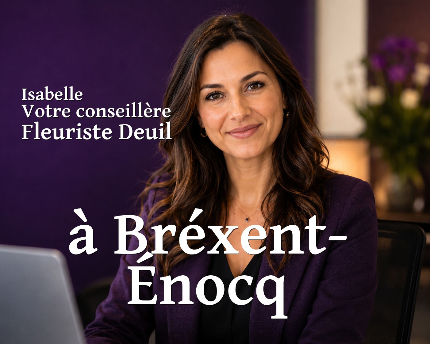 Isabelle, votre conseillère Fleuriste Deuil à Bréxent-Énocq