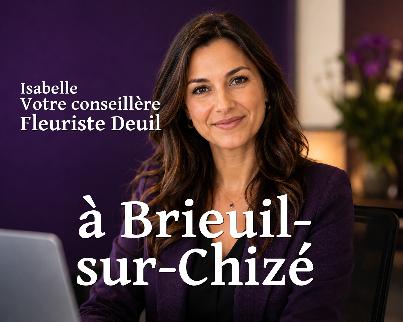 Isabelle, votre conseillère Fleuriste Deuil à Brieuil-sur-Chizé