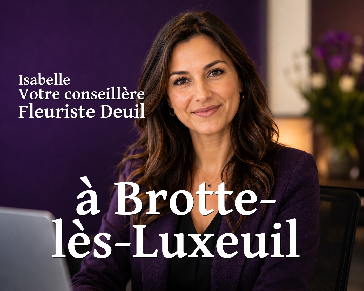 Isabelle, votre conseillère Fleuriste Deuil à Brotte-lès-Luxeuil