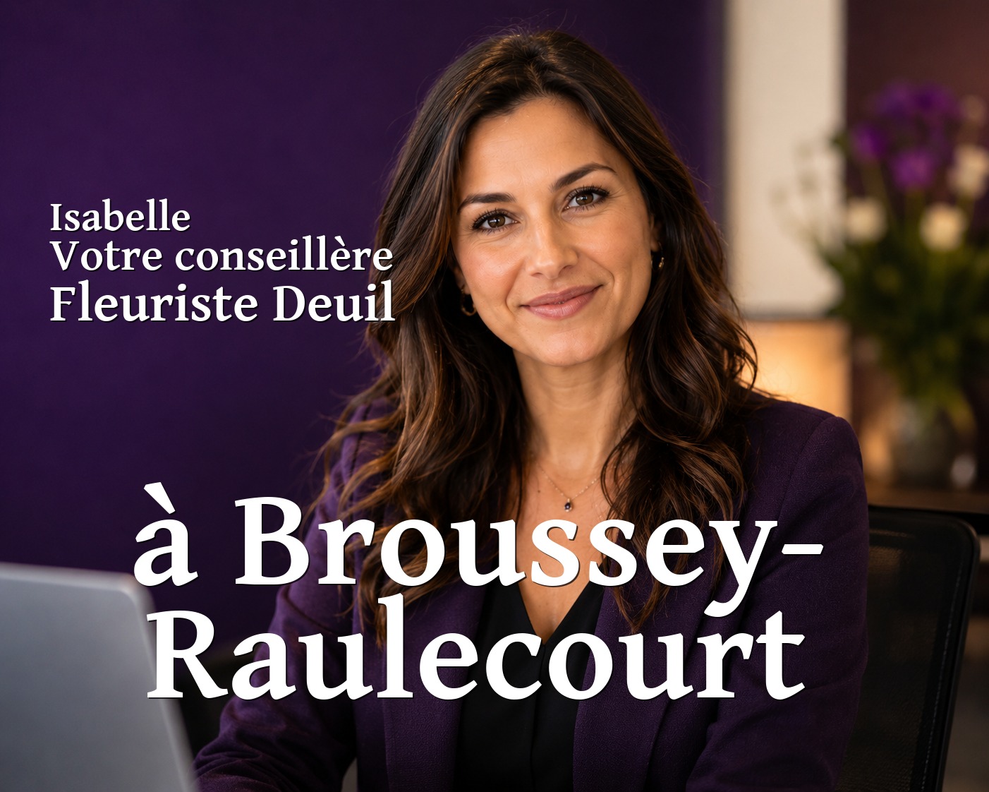Isabelle, votre conseillère Fleuriste Deuil à Broussey-Raulecourt