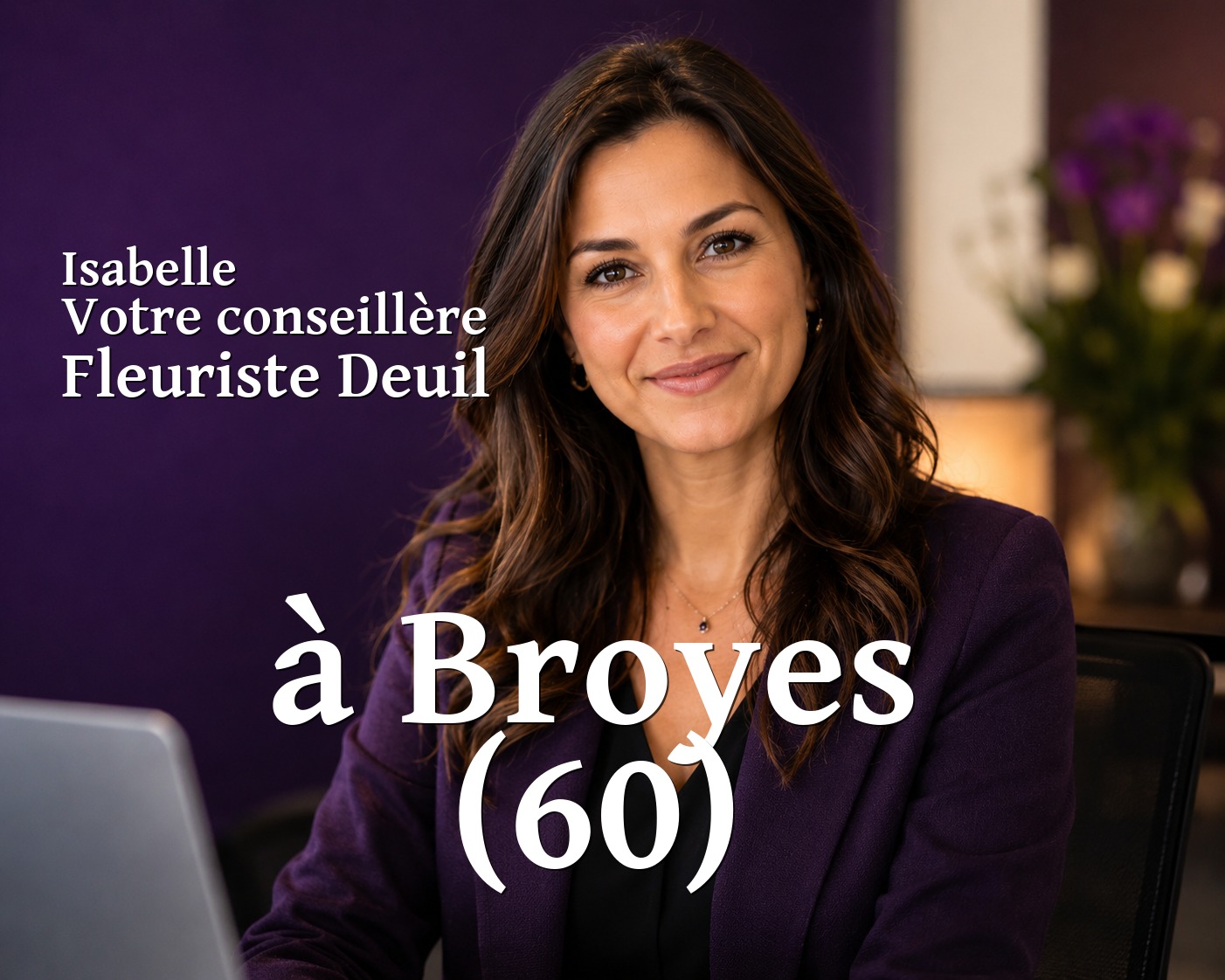 Isabelle, votre conseillère Fleuriste Deuil à Broyes (60)