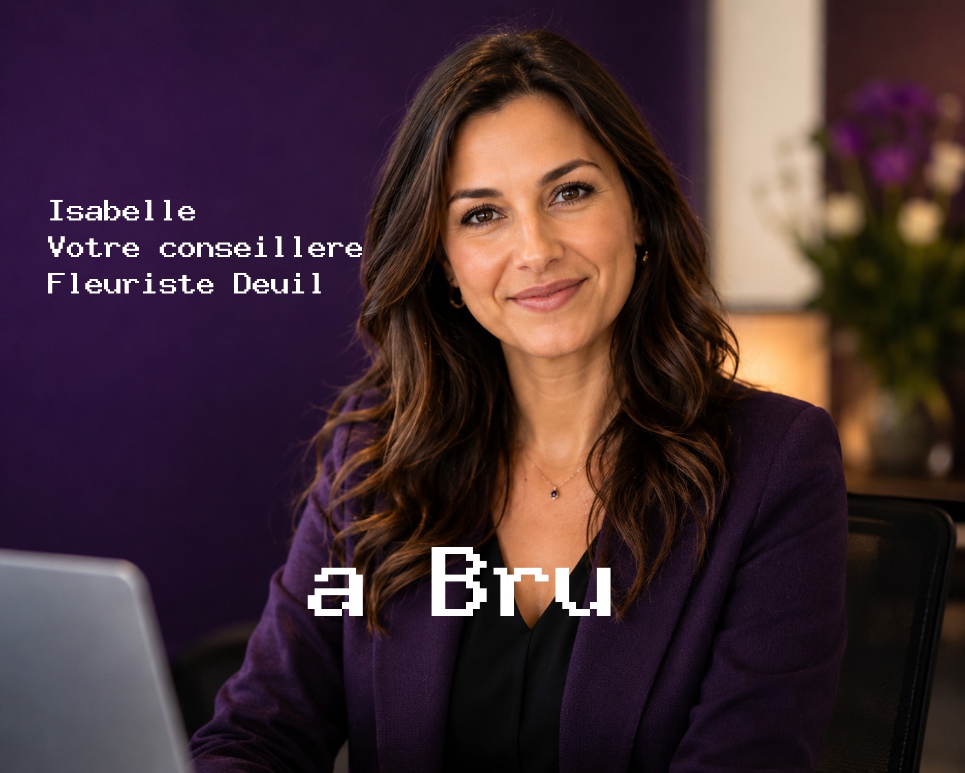 Isabelle, votre conseillère Fleuriste Deuil à Brû