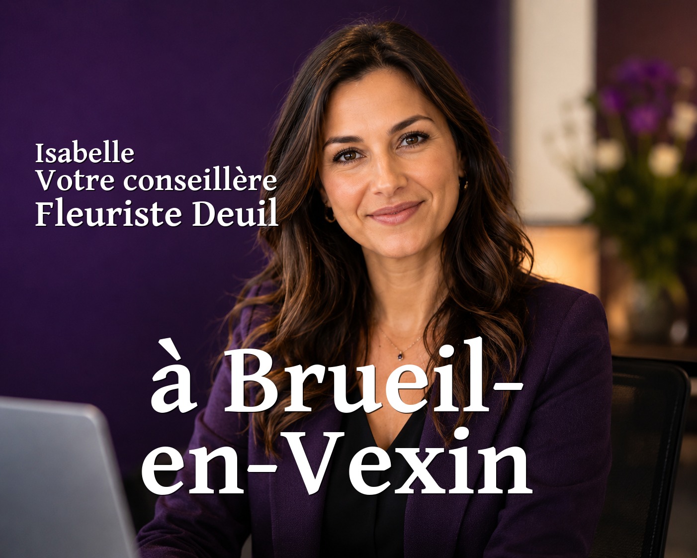 Isabelle, votre conseillère Fleuriste Deuil à Brueil-en-Vexin
