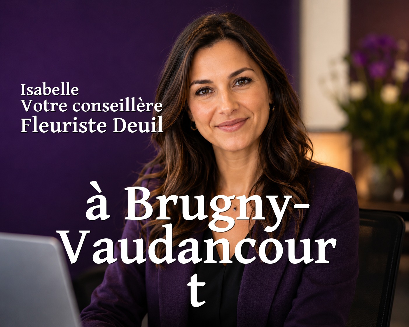 Isabelle, votre conseillère Fleuriste Deuil à Brugny-Vaudancourt
