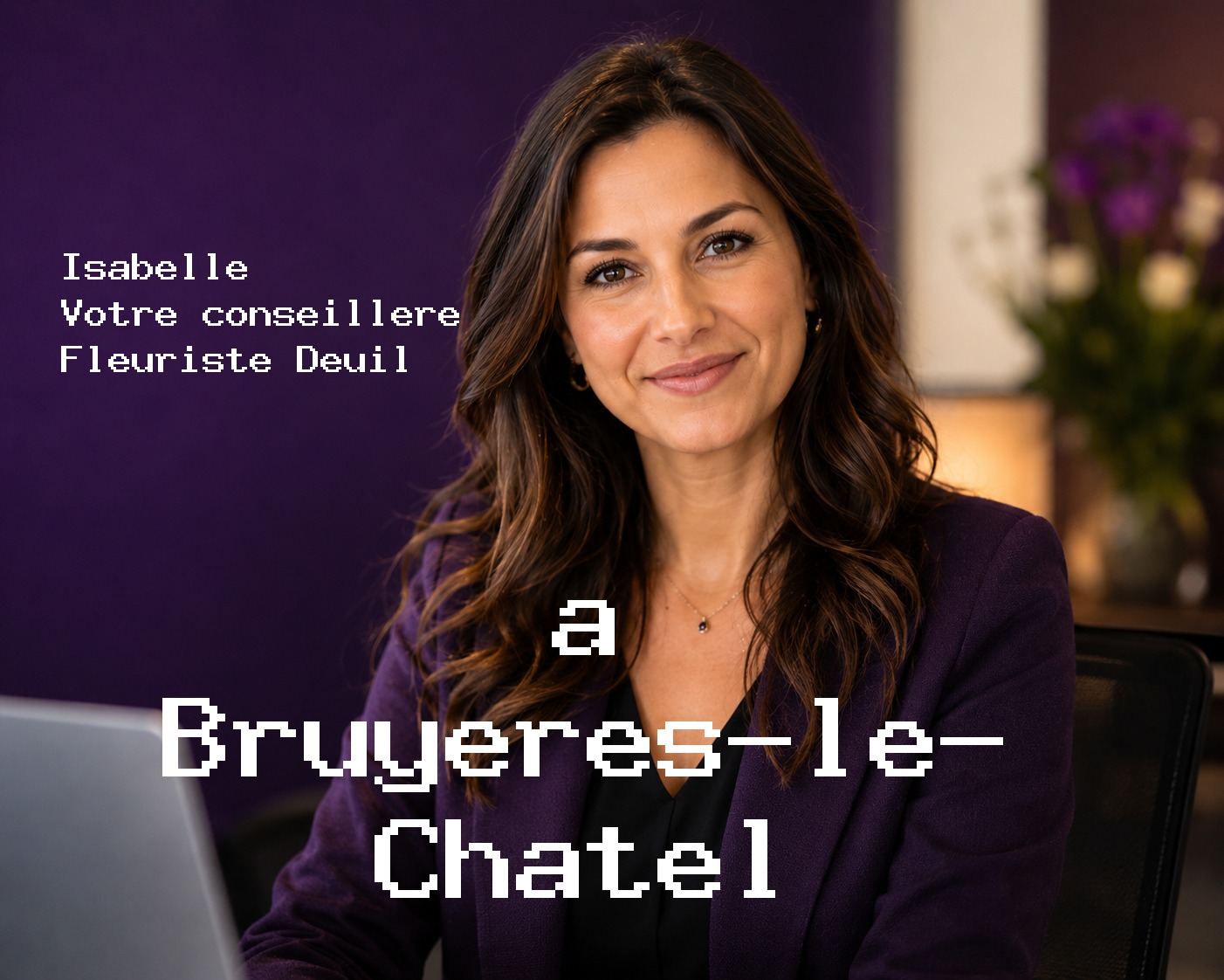 Isabelle, votre conseillère Fleuriste Deuil à Bruyères-le-Châtel