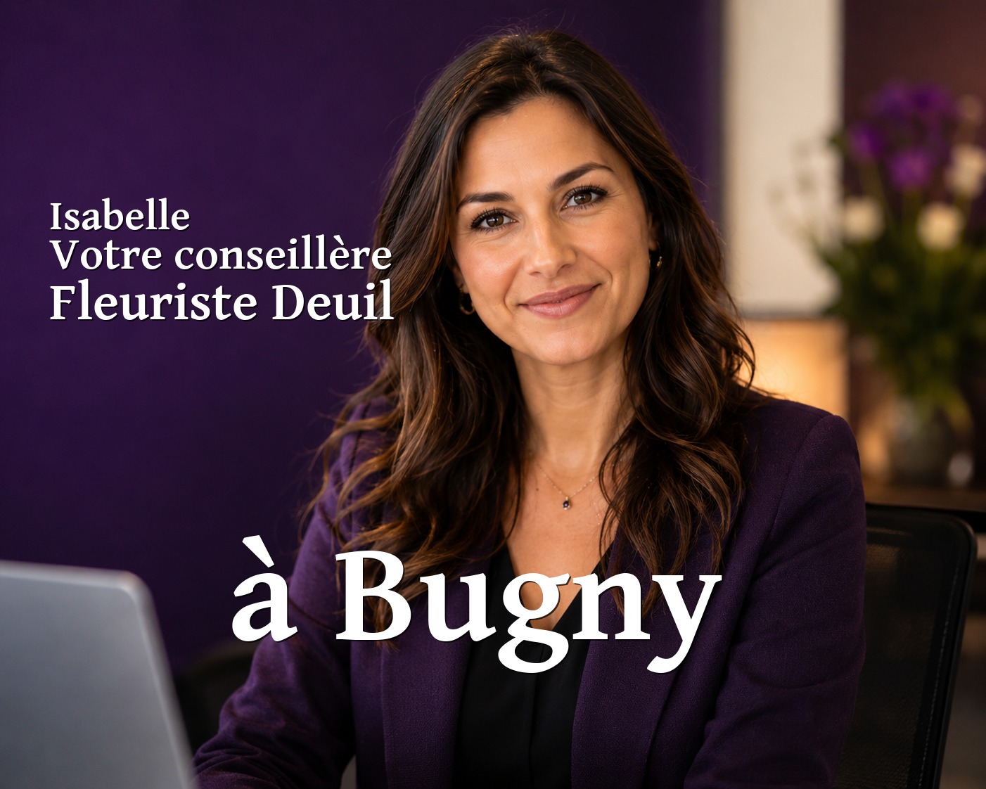 Isabelle, votre conseillère Fleuriste Deuil à Bugny