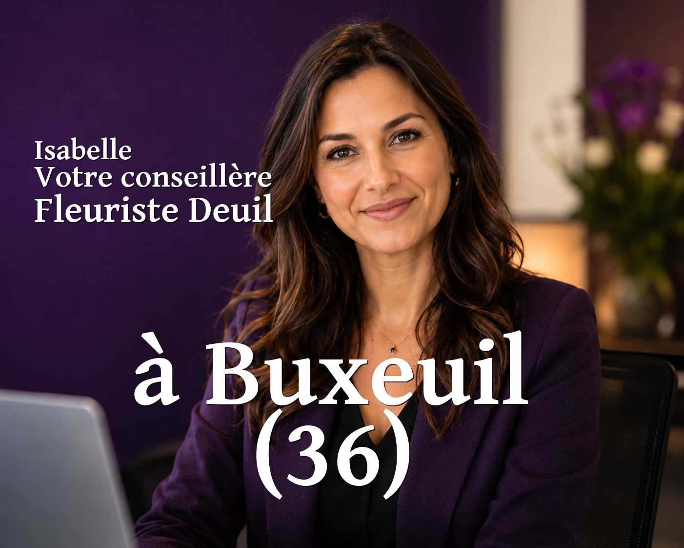 Isabelle, votre conseillère Fleuriste Deuil à Buxeuil (36)
