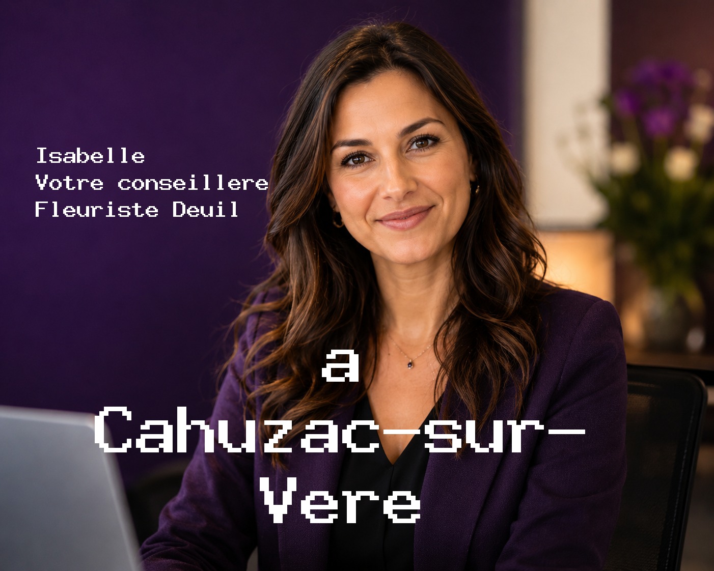 Isabelle, votre conseillère Fleuriste Deuil à Cahuzac-sur-Vère