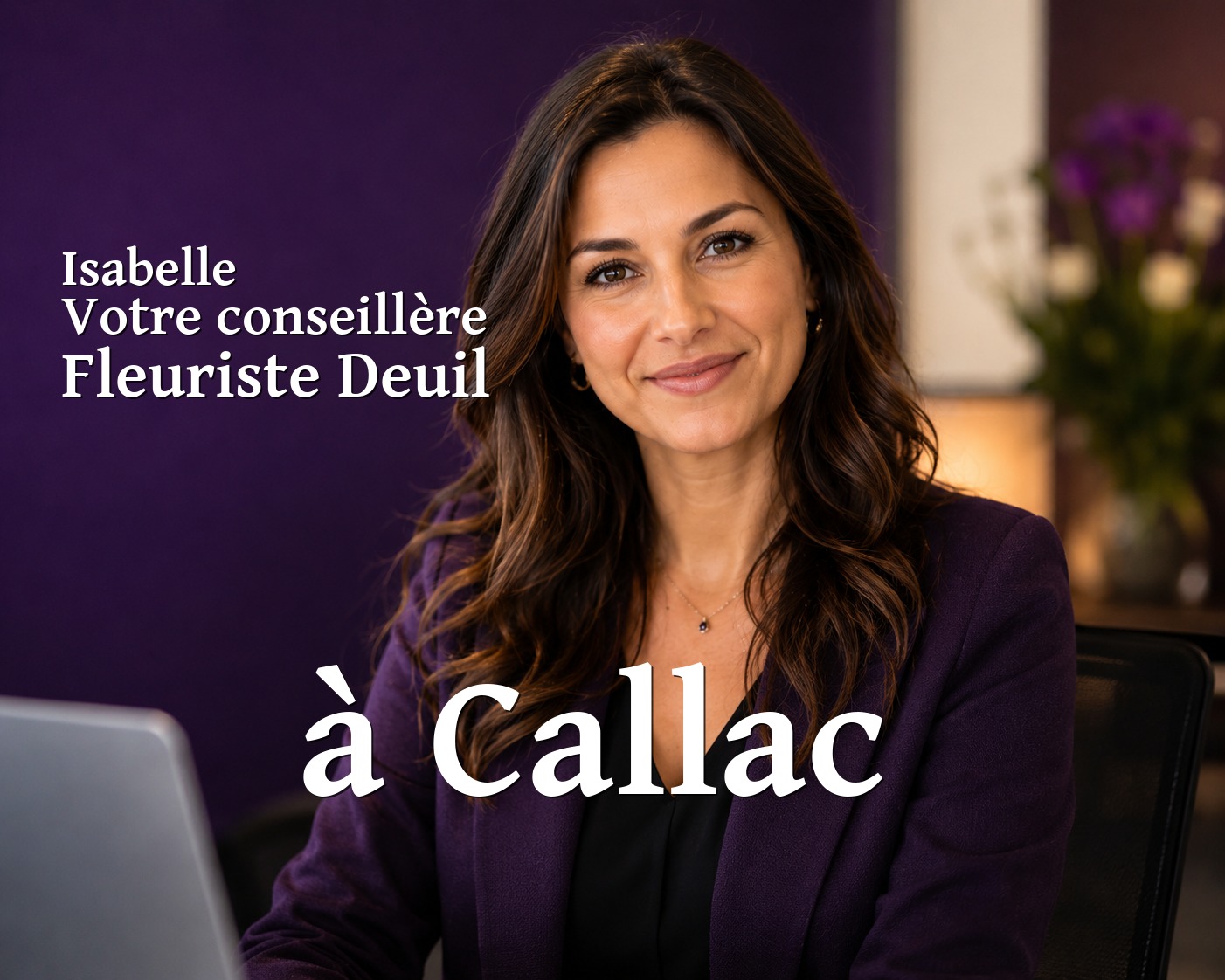 Isabelle, votre conseillère Fleuriste Deuil à Callac