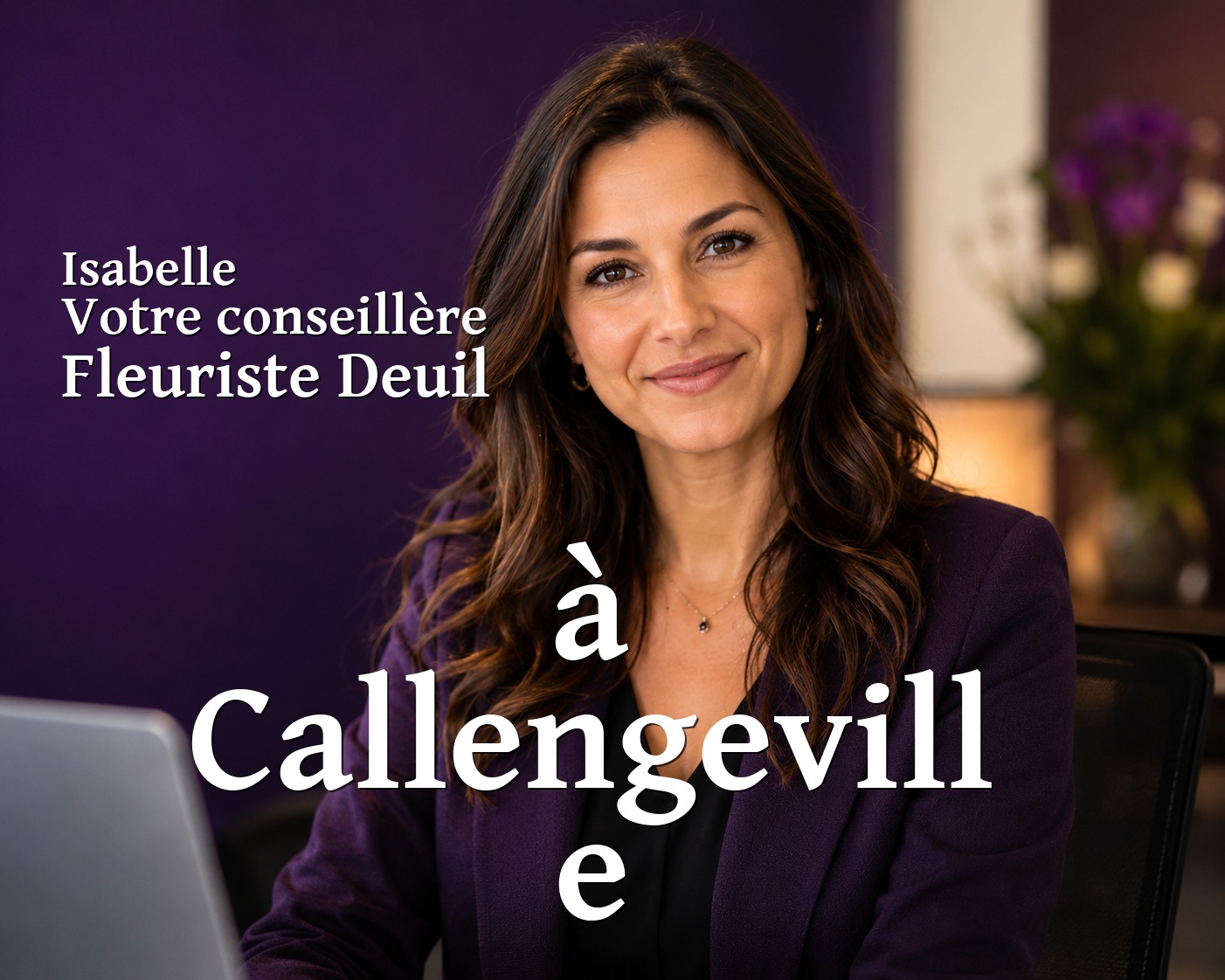 Isabelle, votre conseillère Fleuriste Deuil à Callengeville