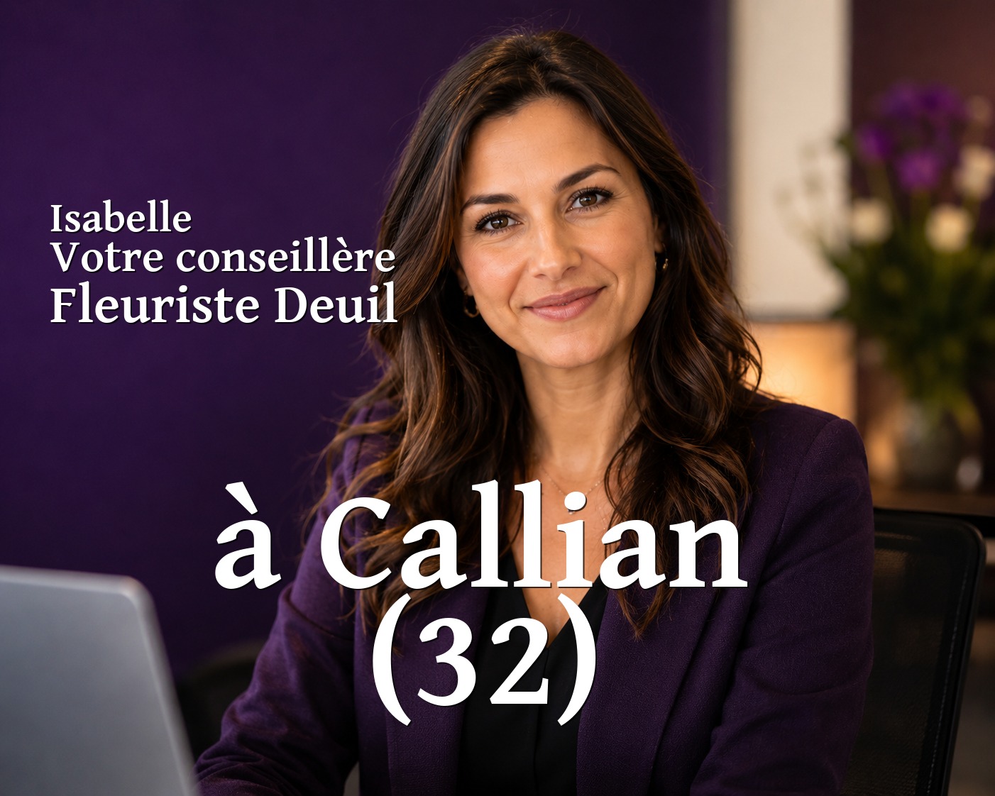 Isabelle, votre conseillère Fleuriste Deuil à Callian (32)