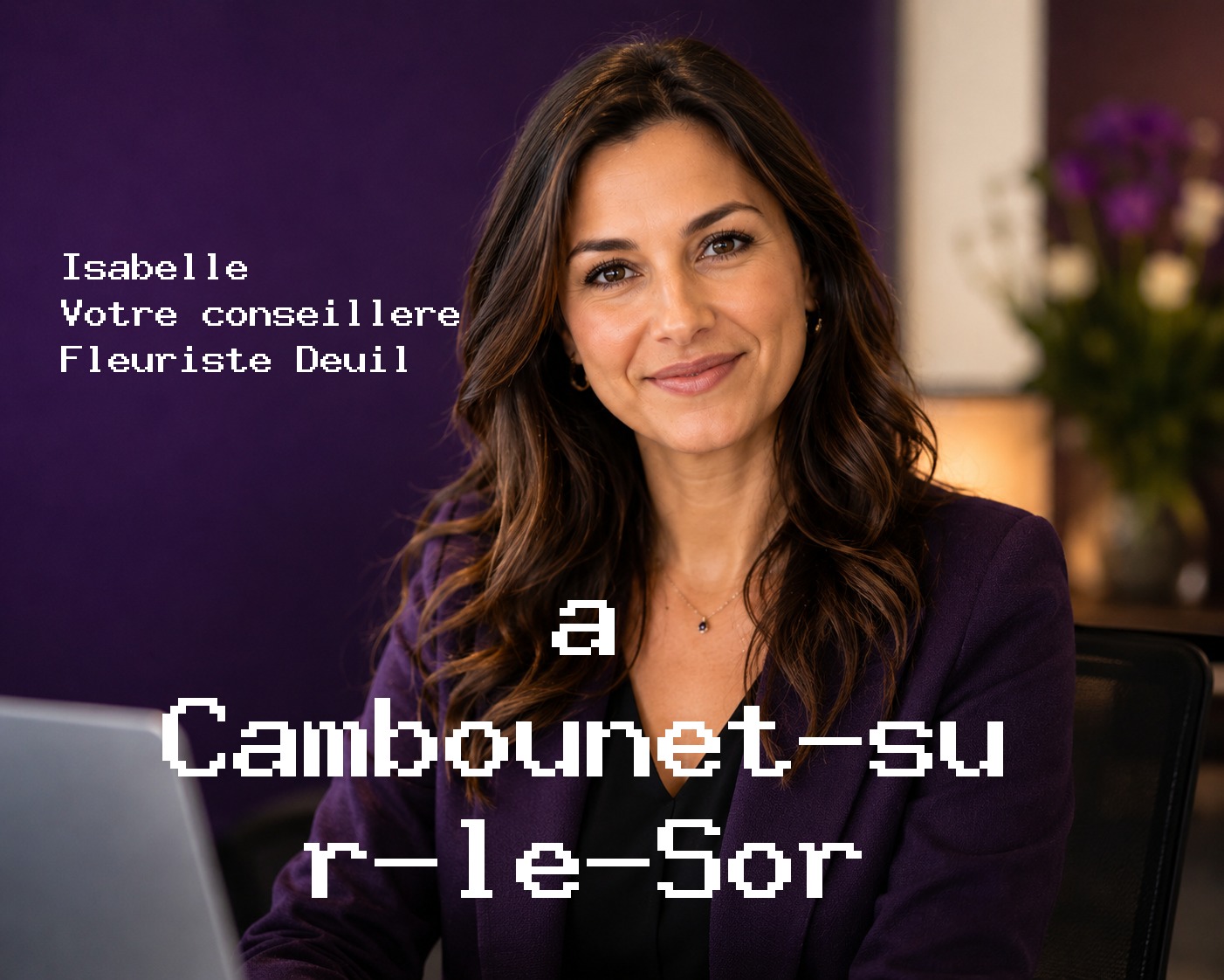 Isabelle, votre conseillère Fleuriste Deuil à Cambounet-sur-le-Sor