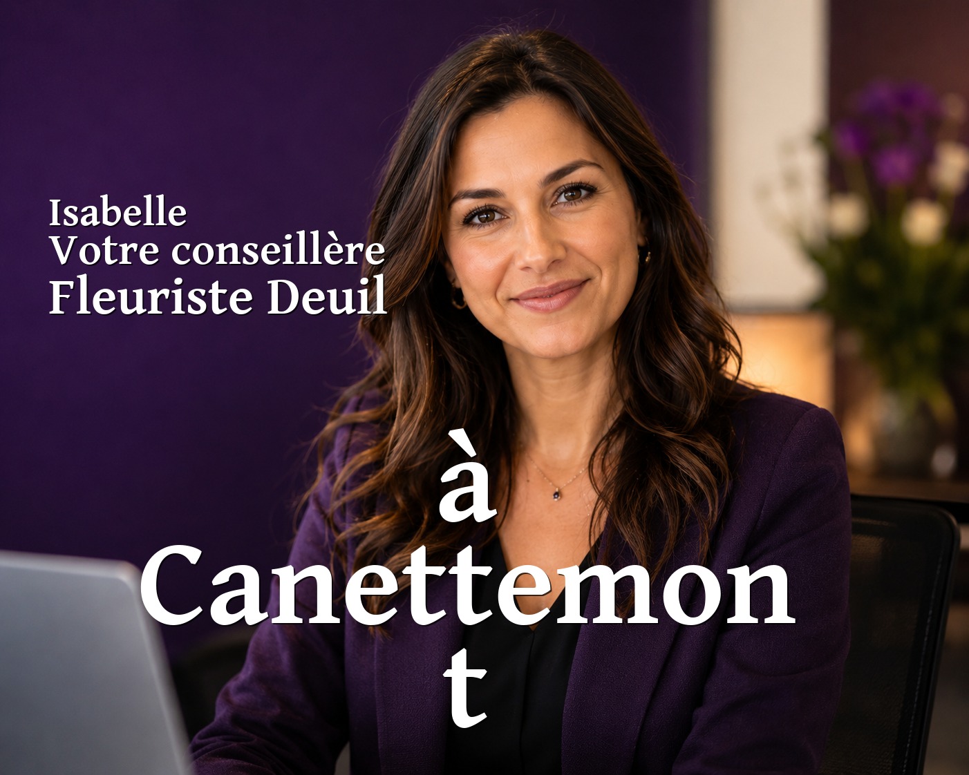 Isabelle, votre conseillère Fleuriste Deuil à Canettemont