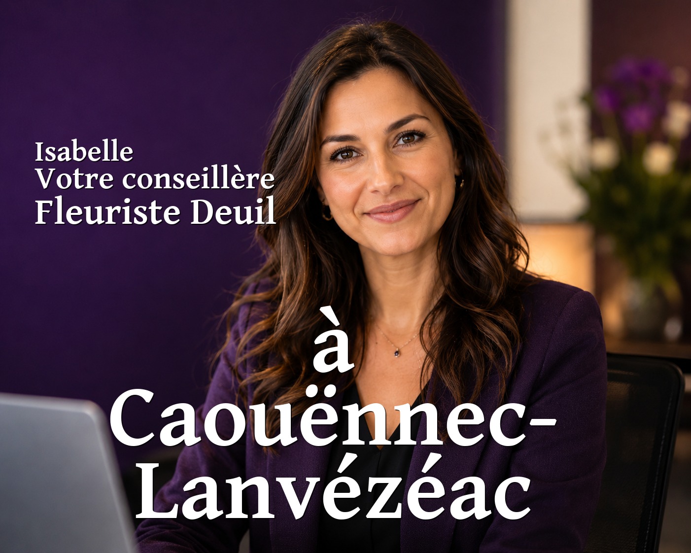 Isabelle, votre conseillère Fleuriste Deuil à Caouënnec-Lanvézéac