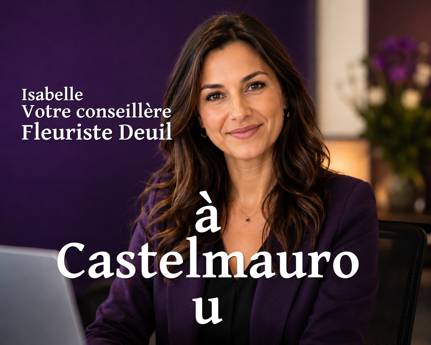 Isabelle, votre conseillère Fleuriste Deuil à Castelmaurou