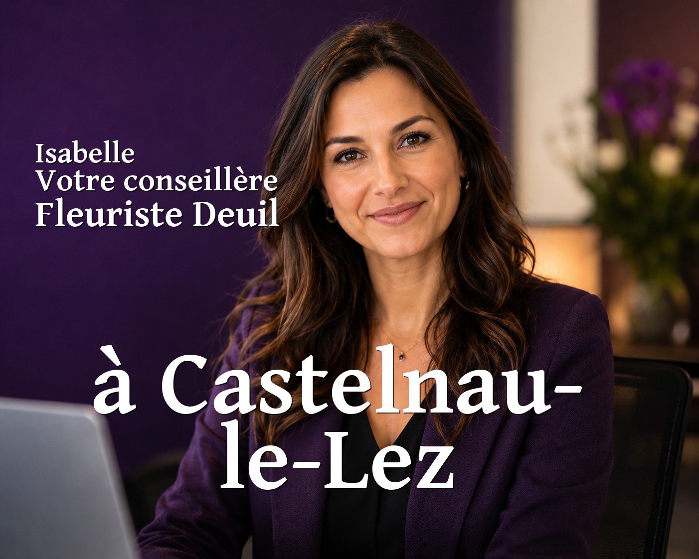 Isabelle, votre conseillère Fleuriste Deuil à Castelnau-le-Lez