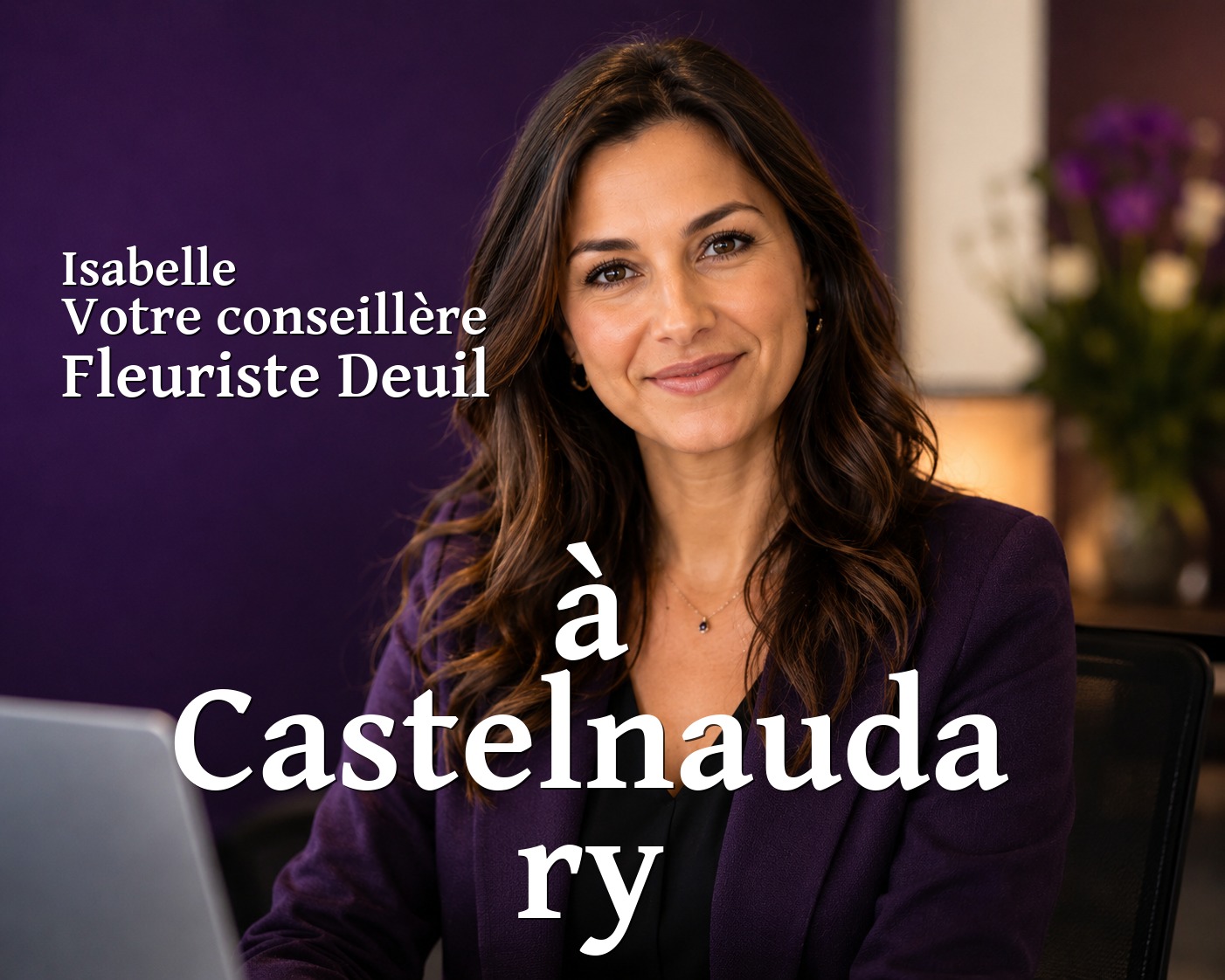 Isabelle, votre conseillère Fleuriste Deuil à Castelnaudary