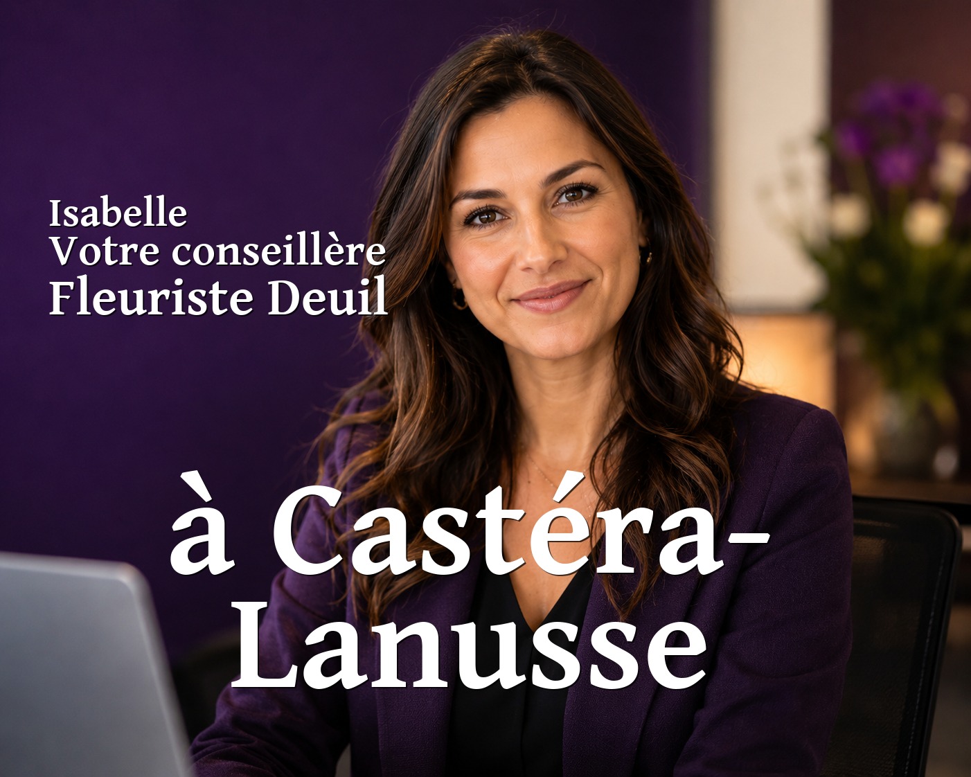 Isabelle, votre conseillère Fleuriste Deuil à Castéra-Lanusse