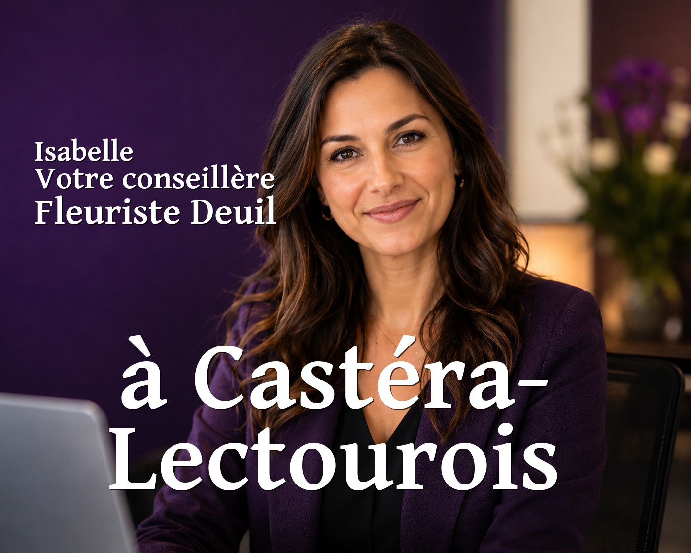 Isabelle, votre conseillère Fleuriste Deuil à Castéra-Lectourois