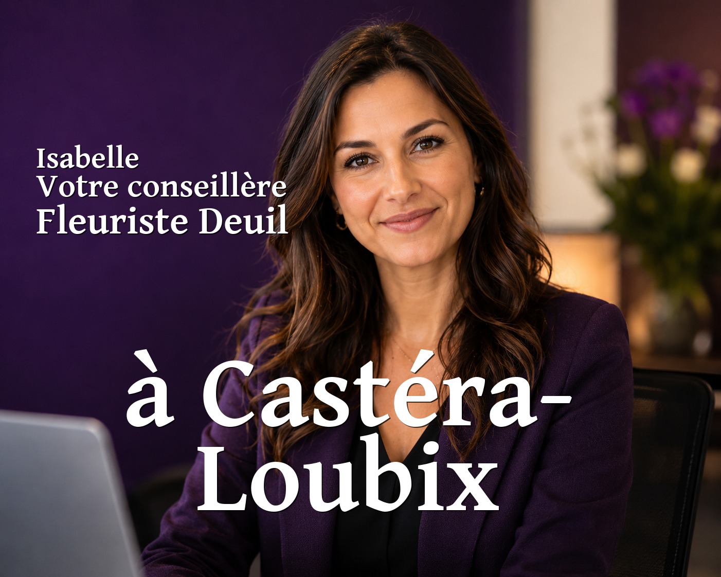 Isabelle, votre conseillère Fleuriste Deuil à Castéra-Loubix