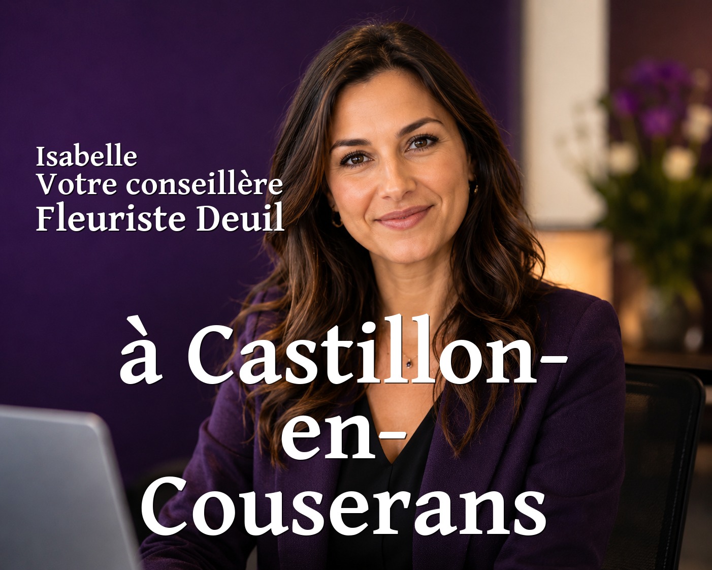 Isabelle, votre conseillère Fleuriste Deuil à Castillon-en-Couserans