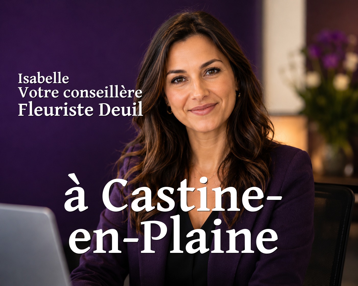 Isabelle, votre conseillère Fleuriste Deuil à Castine-en-Plaine