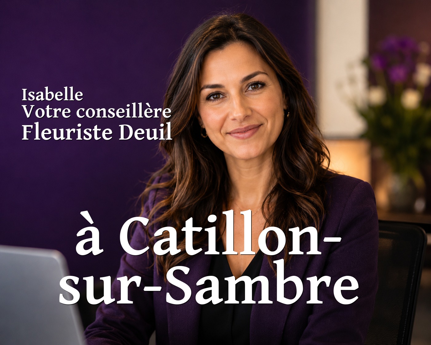 Isabelle, votre conseillère Fleuriste Deuil à Catillon-sur-Sambre