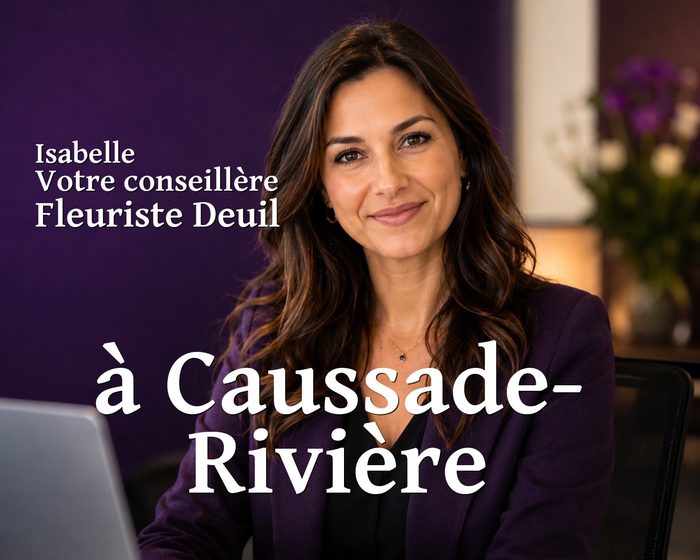 Isabelle, votre conseillère Fleuriste Deuil à Caussade-Rivière
