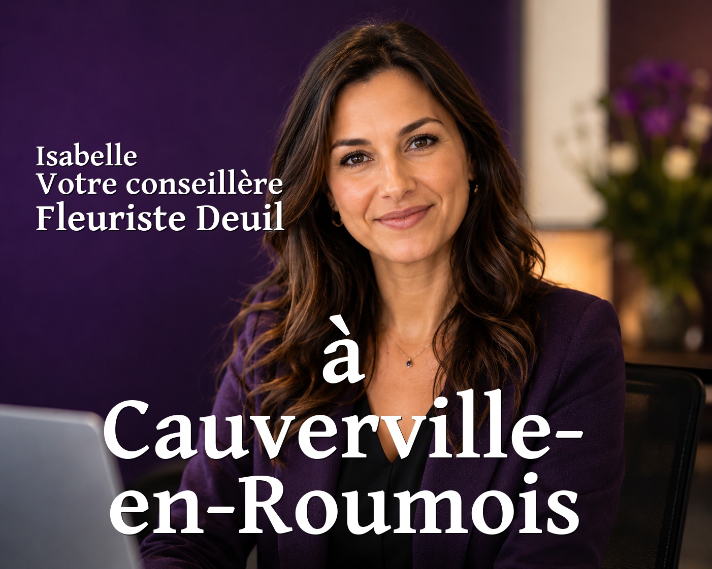 Isabelle, votre conseillère Fleuriste Deuil à Cauverville-en-Roumois