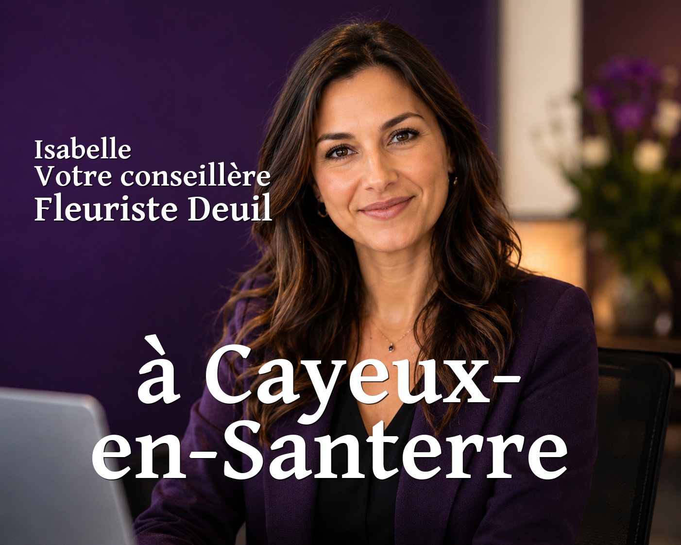 Isabelle, votre conseillère Fleuriste Deuil à Cayeux-en-Santerre